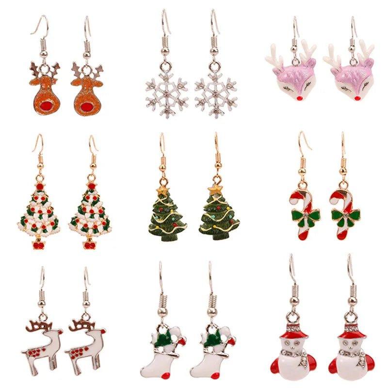 Christmas Earrings - Christmas Trees USA