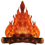 Christmas Decoration 3D Flame Cardboard - Christmas Trees USA