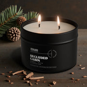 Secluded Cabin Candle 10.6 oz – Bergamot, Cedarwood & Smoked Amber