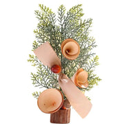 Artificial Plastic Plant Ornaments Mini Christmas Tree - Christmas Trees USA