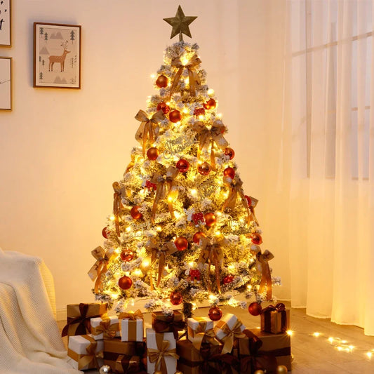 White Christmas Tree Home Package