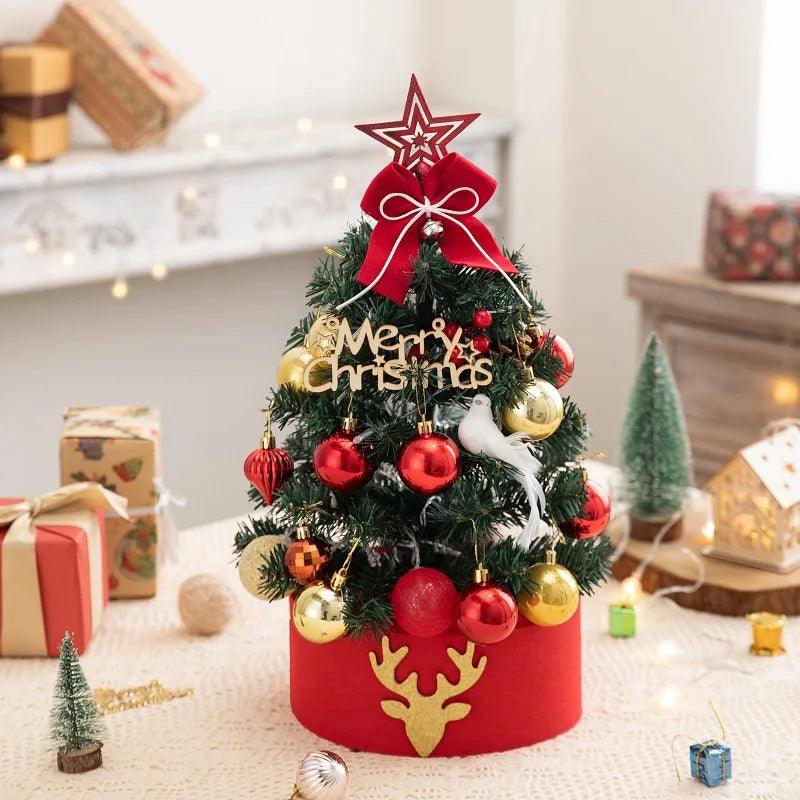 Christmas Tree Decor Artificial Desktop Mini