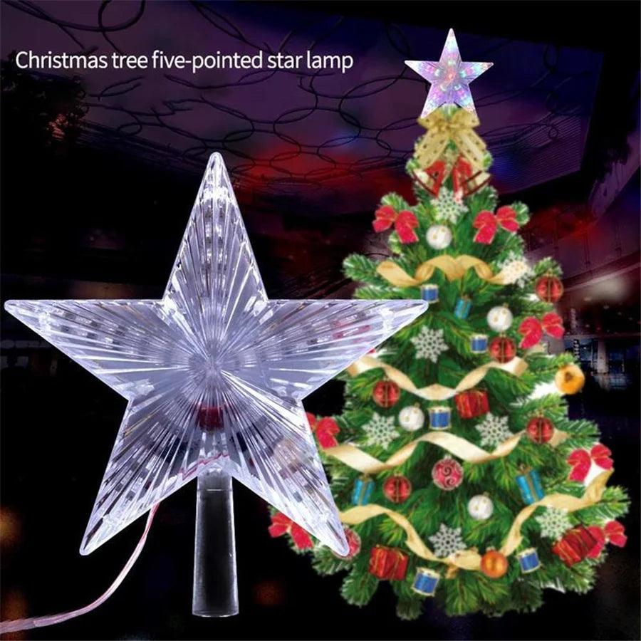 Christmas Tree Five-pointed Star LED Lights