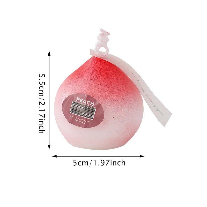 Artificial Romantic Peach Candles - Christmas Trees USA