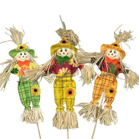 Mall Fall Scarecrow Decor Pack  Of 3