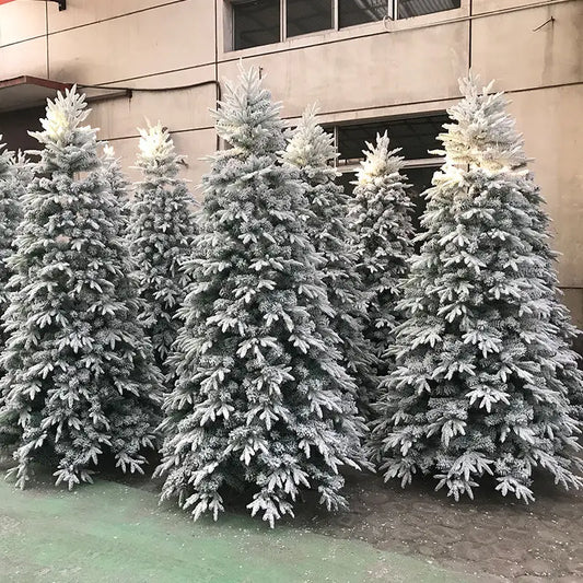 Snow Artificial White PVC Decoration Tree
