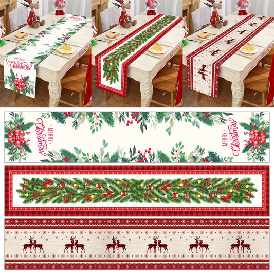 Christmas Table Runner Decorations