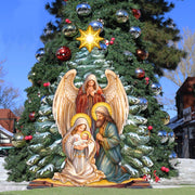 Holy Family Nativity Outdoor Decor by G. Debrekht - Nativity Holiday Decor - 8611042F