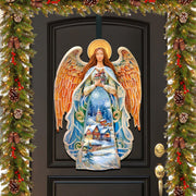 Blessing Home Angel Holiday Door Decor