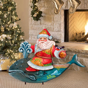 Whale Tail Christmas Outdoor Decor