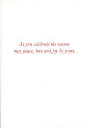 Seasons Greetings Christmas Card