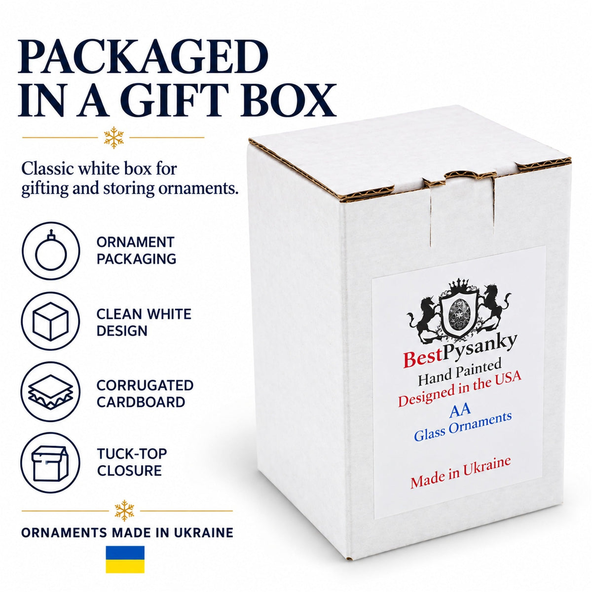 Realistic Croissant Glass Christmas Ornament