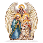 Nativity with Angel Outdoor Decor by G. Debrekht - Nativity Holiday Decor - 8611056F