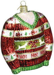 Festive Christmas Sweater Ornament