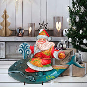 Whale Tail Christmas Outdoor Decor