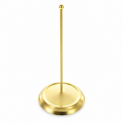 Upright Gold Metal Christmas Tree Topper Finial Stand Display Stand 7.2 Inches