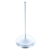 Upright Silver Metal Christmas Tree Topper Finial Stand Display Stand 7.2 Inches
