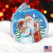 Christmas Workshop Glass Ornament Limited Edition