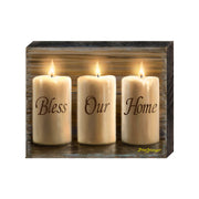 Bless Our Home Wall Art Christmas Decoration
