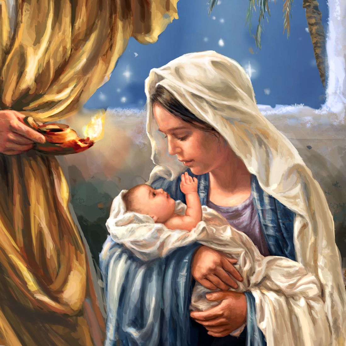 Glory to God Nativity Outdoor Decor by D. Gelsinger - Nativity Holiday Decor - 8461045F-DG