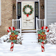 Christmas Candy Cane Holiday Outdoor Decor