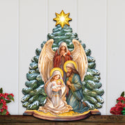 Holy Family Nativity Holiday Door Decor