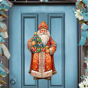 Santa's Tree of Joy Holiday Door Decor