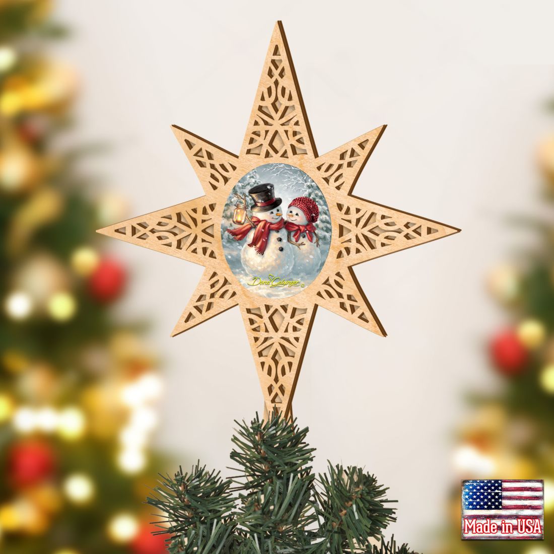 Snow Much in Love Tree Topper