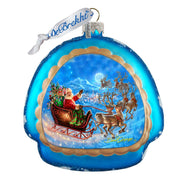 Up-Up and Away Glass Ornament