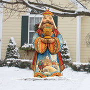 King Balthazar Nativity Outdoor Decor