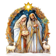 Nostalgic Nativity Scene Outdoor Decor