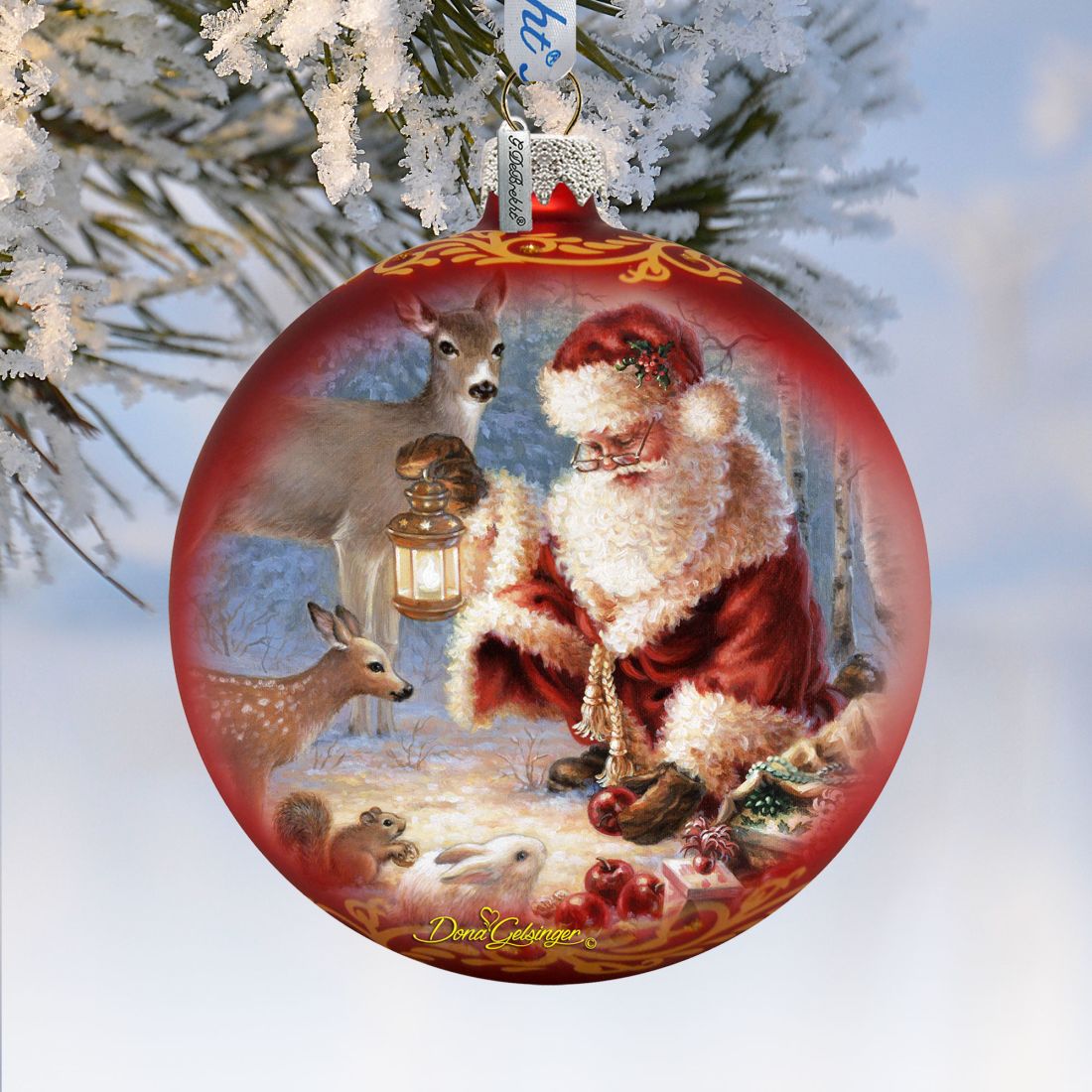 Abundance of Joy Glass Ornament Limited Edition
