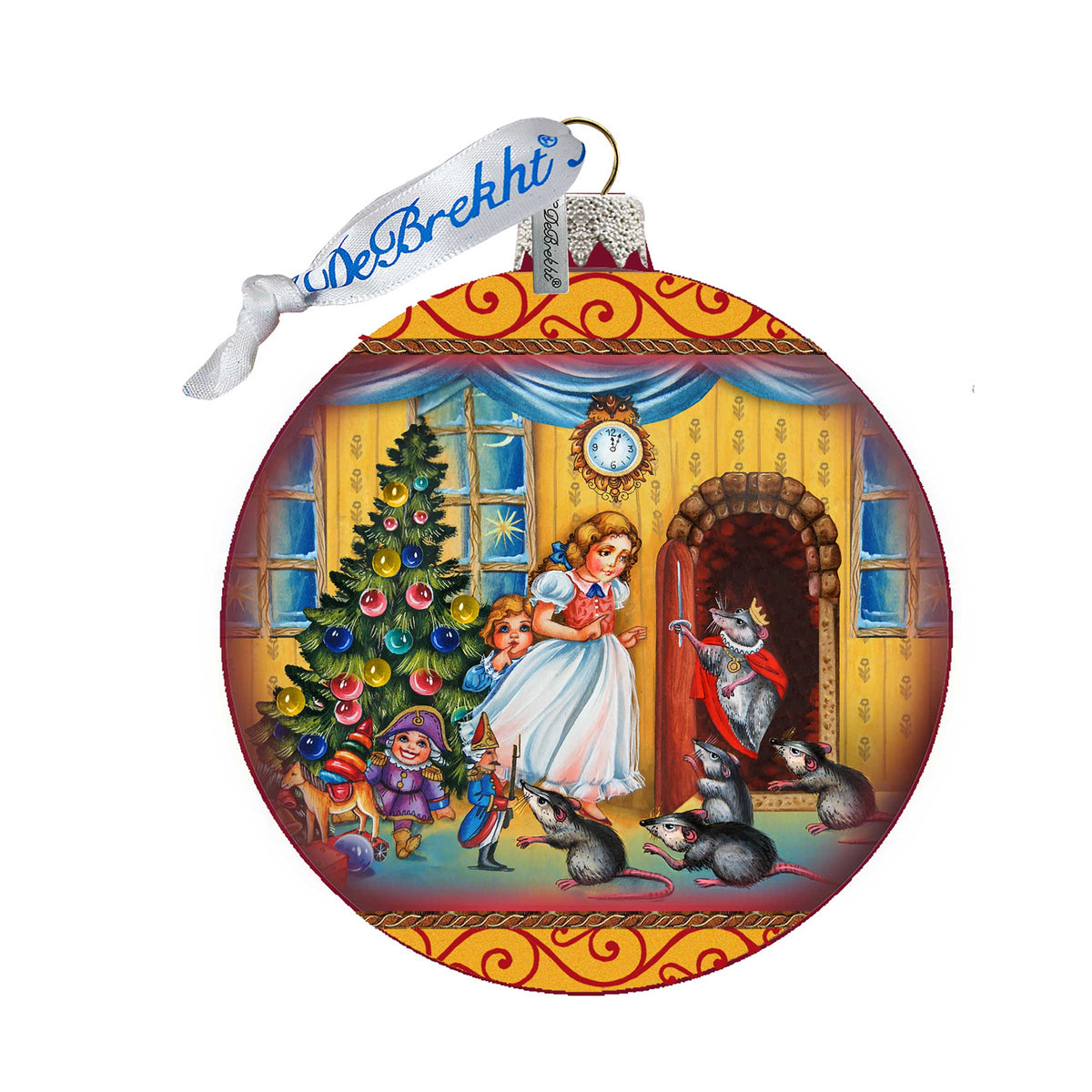 Story of Clara and the Nutcracker Glass Ornament Limited Edition