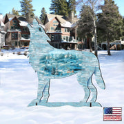 Winter Wolves Wildlife Outdoor Decor by G. DeBrekht - Wildlife Holiday Decor - 8198227F