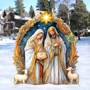 Nostalgic Nativity Scene Outdoor Decor