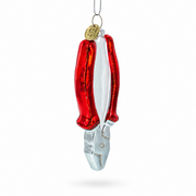 Pliers Glass Christmas Ornament