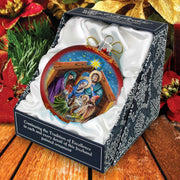The Gift of the Three Kings Glass Ornament Limited Edition