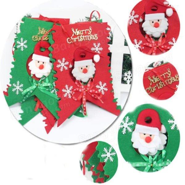 Christmas Decorations Hanging Flags - Christmas Trees USA