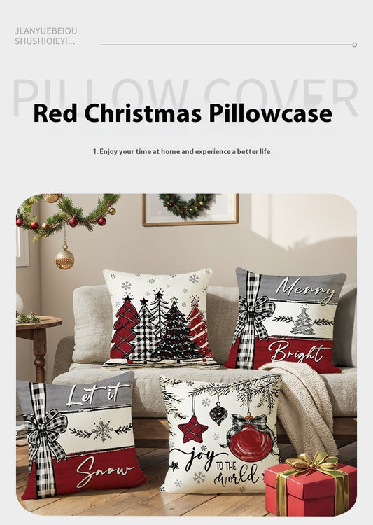 45 by 45 centimeter Christmas cushion cover