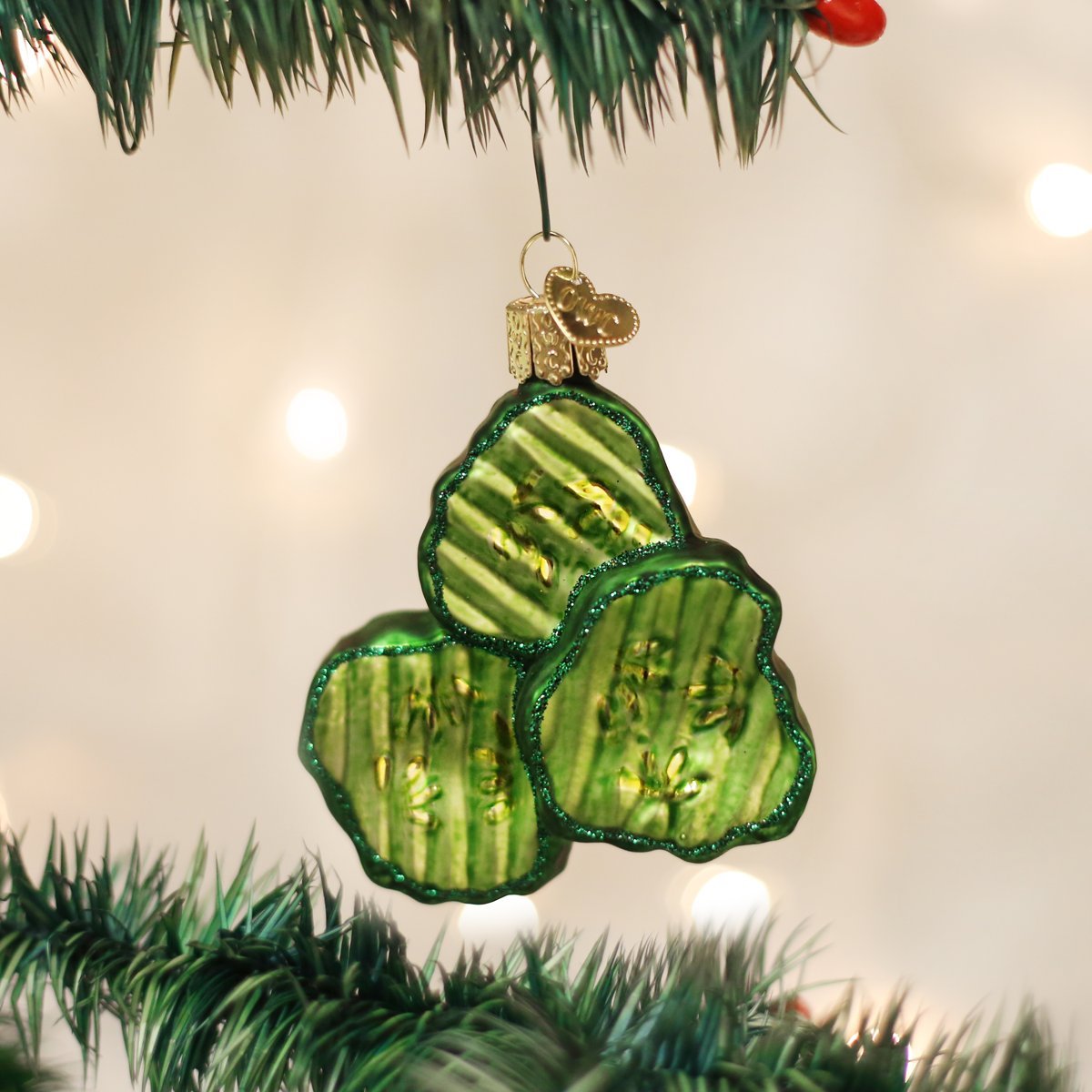 Old World Christmas Pickle Chips