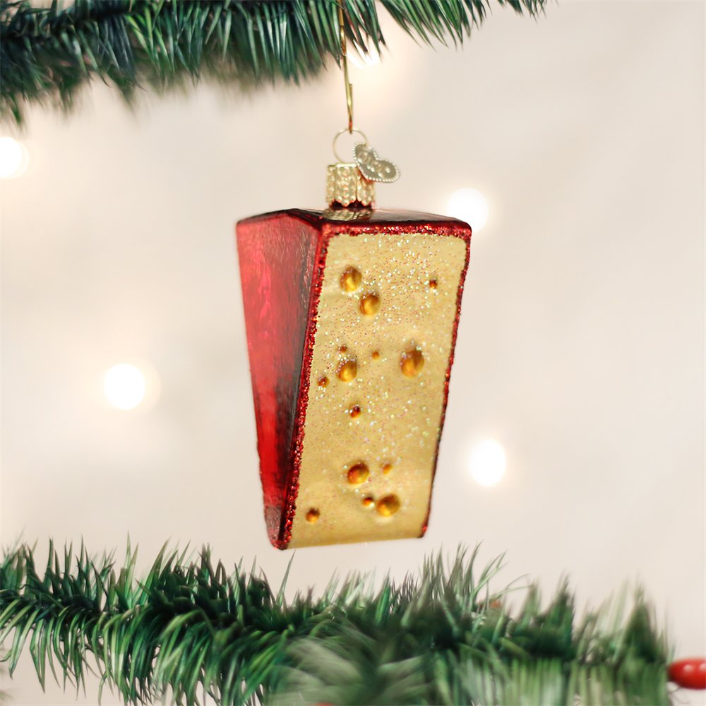 Old World Christmas Cheese Wedge