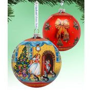 Story of Clara and the Nutcracker Glass Ornament Limited Edition