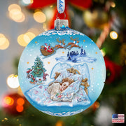 Winter Fairy Tale Dream Glass Ornament Limited Edition
