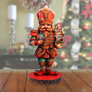 Enchanting Clara and Nutcracker Prince Limited Edition Wooden Figurine