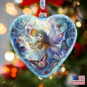 Flower Fairy Glass Ornament Limited Edition by Strelkina at G. DeBrekht