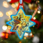 Lightning Your Way Glass Ornament by Strelkina at G. DeBrekht
