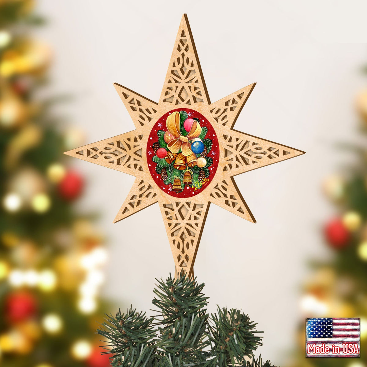 Christmas Bells Tree Topper