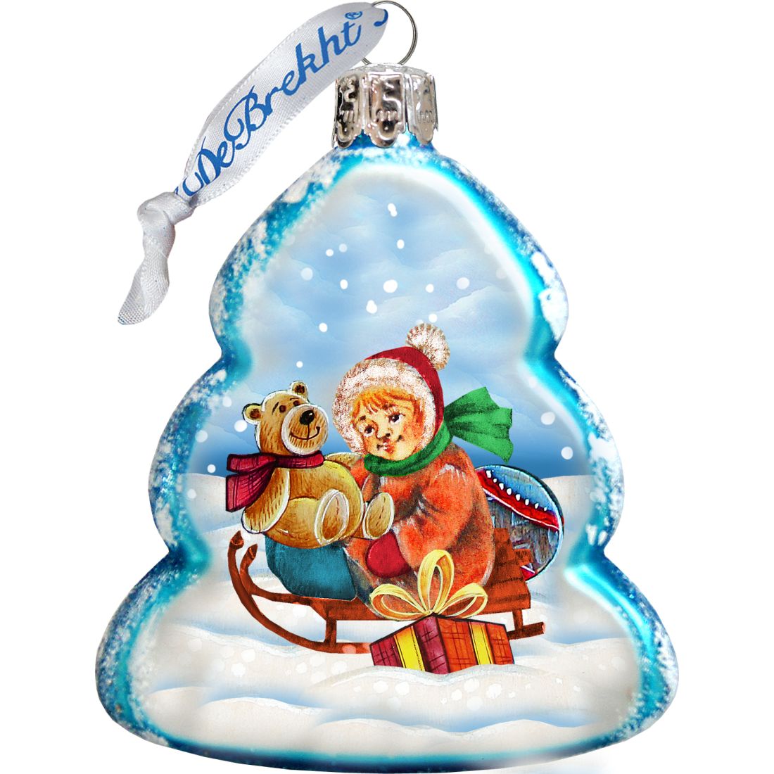 Kids Play Mercury Glass Ornaments Set of 3