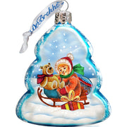 Kids Play Mercury Glass Ornaments Set of 3