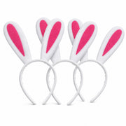 Set of 3 Easter Bunny Ear Headbands 11.7 Inches